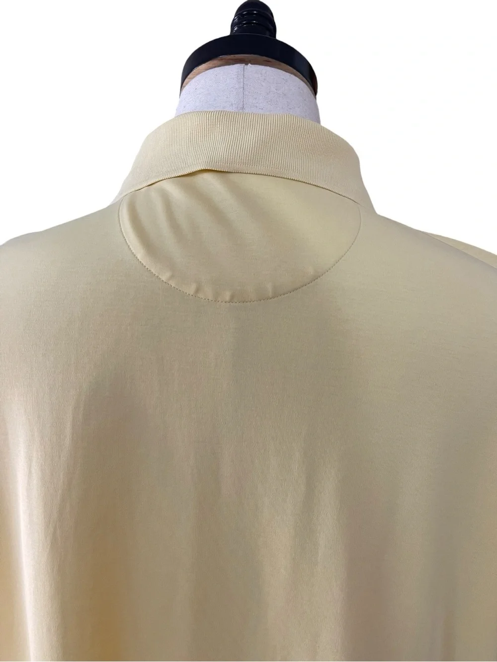 UNTUCKit Damaschino Short Sleeve Polo Yellow